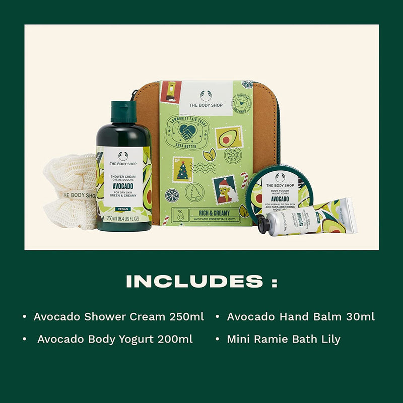 The Body Shop Rich & Creamy Avocado Essentials Gift Set