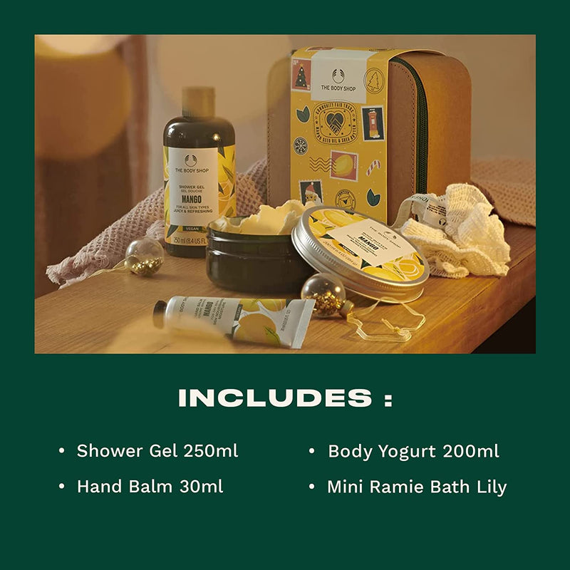 The Body Shop Sweetness & Sunshine Mango Essentials Gift Set