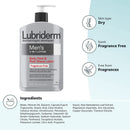 Lubriderm Men's 3-in-1 Fragrance Free Lotion