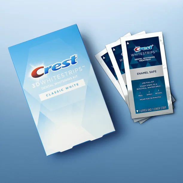 Crest 3D Whitestrips Classic White Teeth Whitening Kit