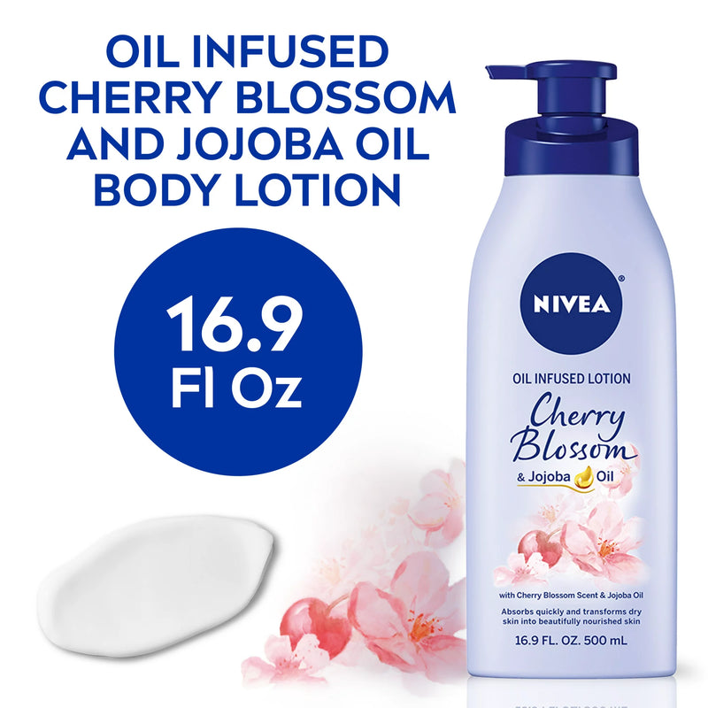 Nivea Cherry Blossom & Jojoba Oil Infused Lotion