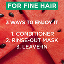 Garnier Ultimate Blends Hair Food Watermelon & Pomegranate 3-in-1 Plumping Hair Mask Treatment