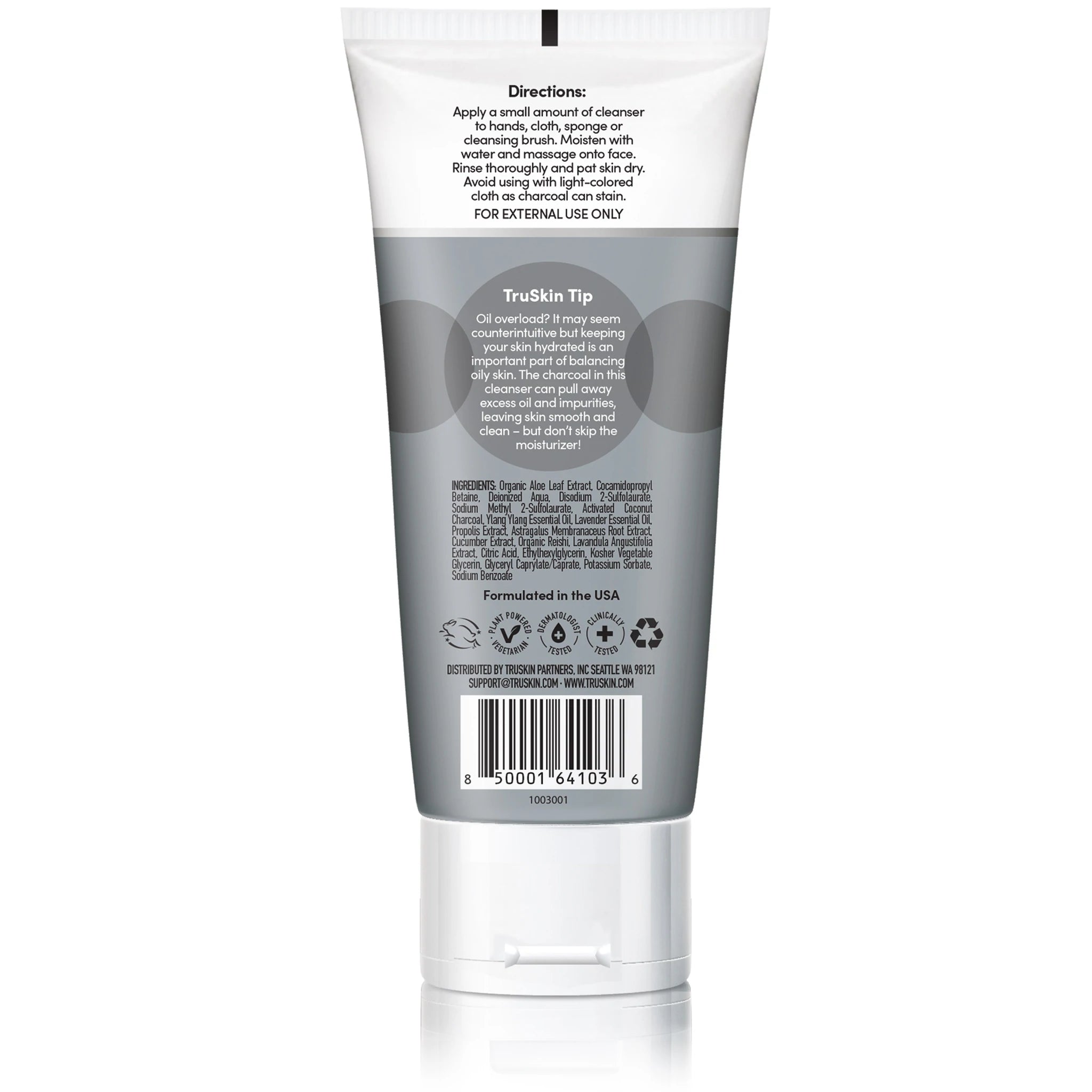 TruSkin Charcoal Face Wash