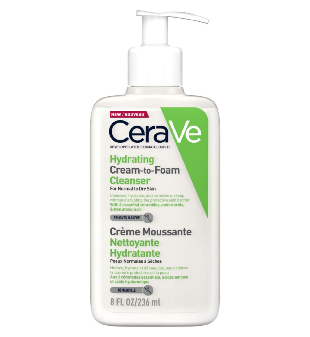 CeraVe Hydrating Cream to Foam Cleanser