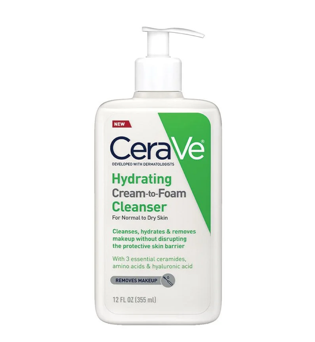 CeraVe Hydrating Cream to Foam Cleanser 355ml