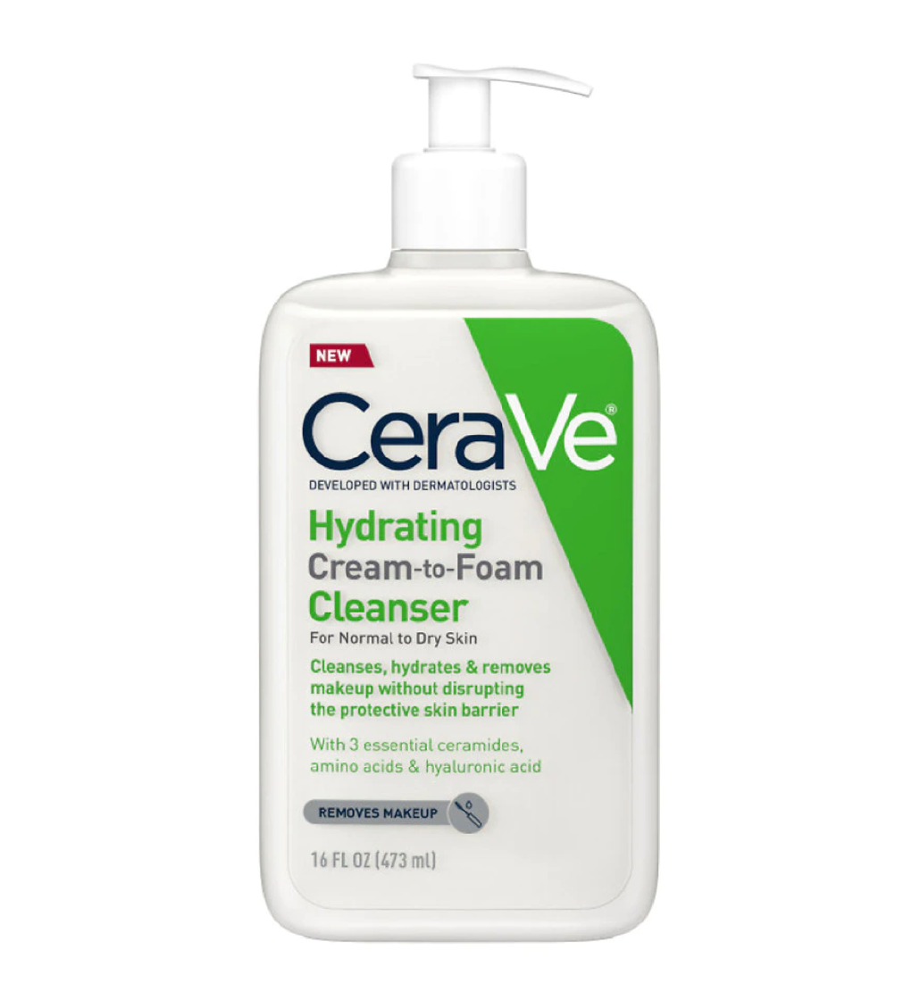 CeraVe Hydrating Cream to Foam Cleanser 473ml