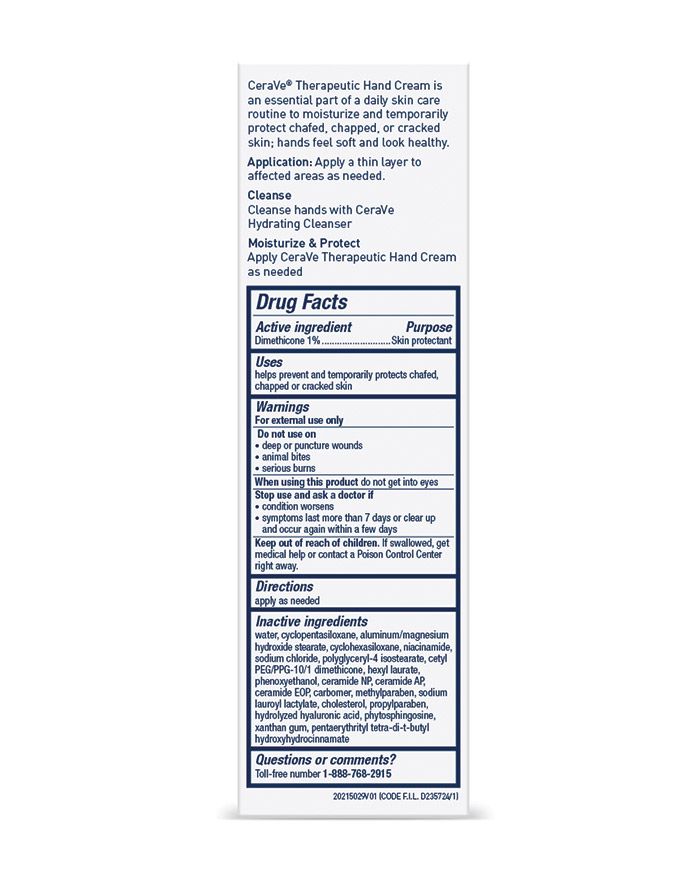 CeraVe Therapeutic Hand Cream