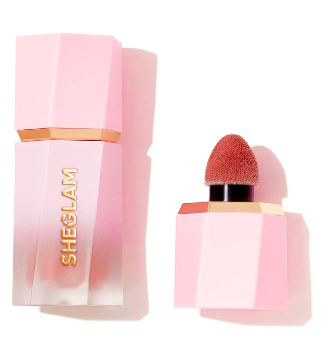 Sheglam Color Bloom Liquid Blush Matte Finish - Risky Business
