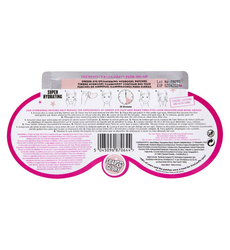 Soap & Glory Puffy Eye Attack Under-Eye Brightening Patches