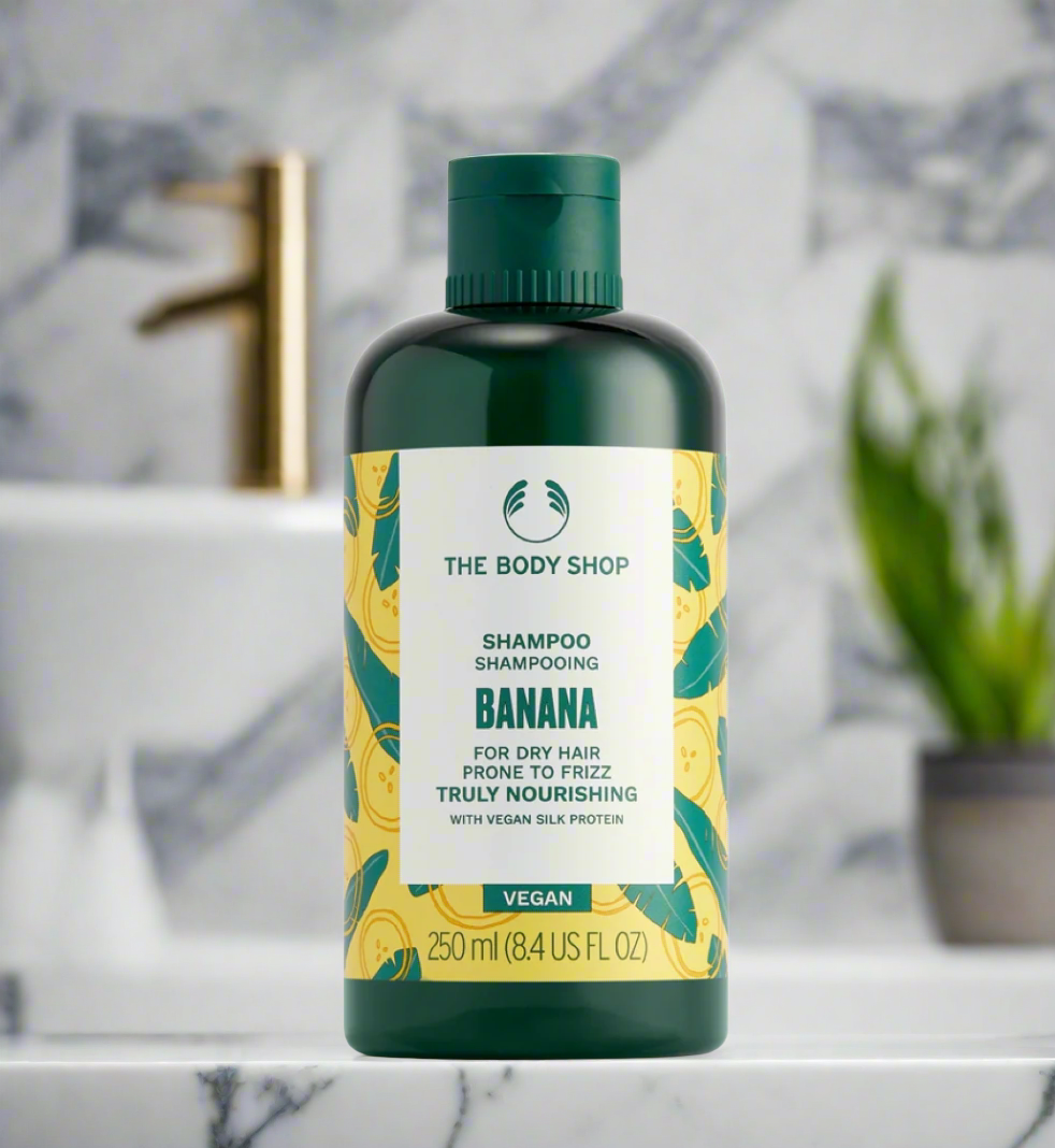 The Body Shop Banana Truly Nourishing Shampoo