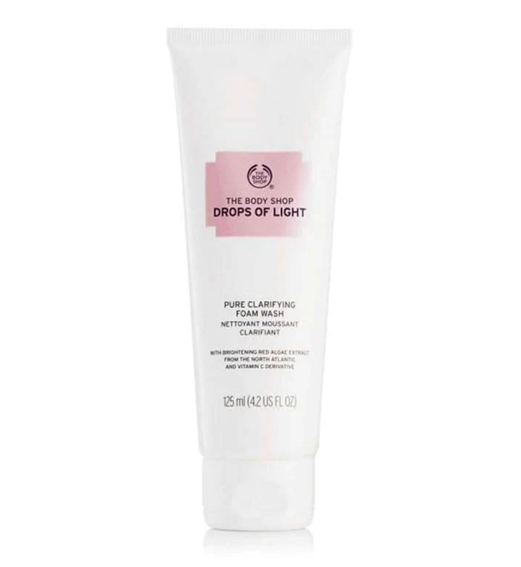 The Body Shop Drops of Light™ Brightening Pure Clarifying Foam Wash