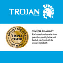 Trojan Bareskin Premium Lube Condoms