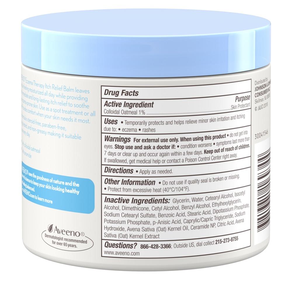 Aveeno Eczema Therapy Itch Relief Balm