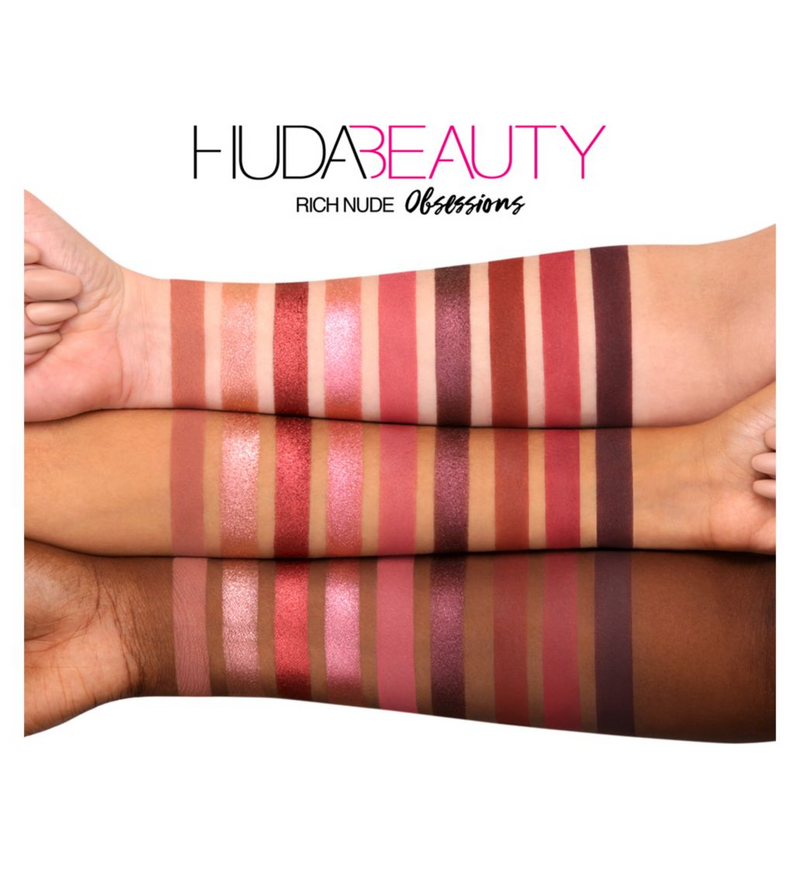 Huda Beauty Nude Obsessions Eyeshadow Palette - Rich