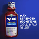 Vicks NyQuil Severe Cold & Flu Relief Liquid - Berry
