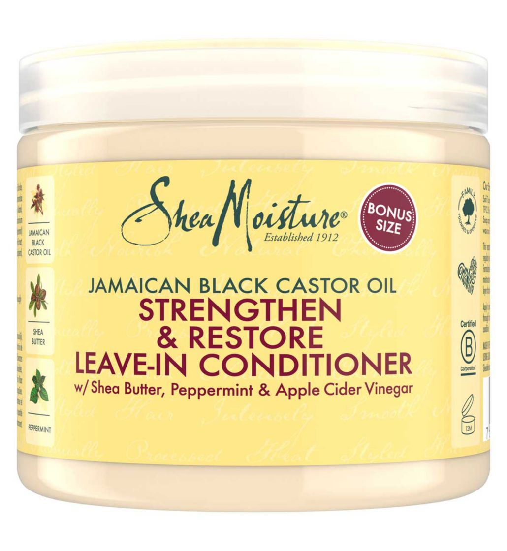 Shea Moisture Jamaican Black Castor Oil Strengthen & Restore Leave-In Conditioner