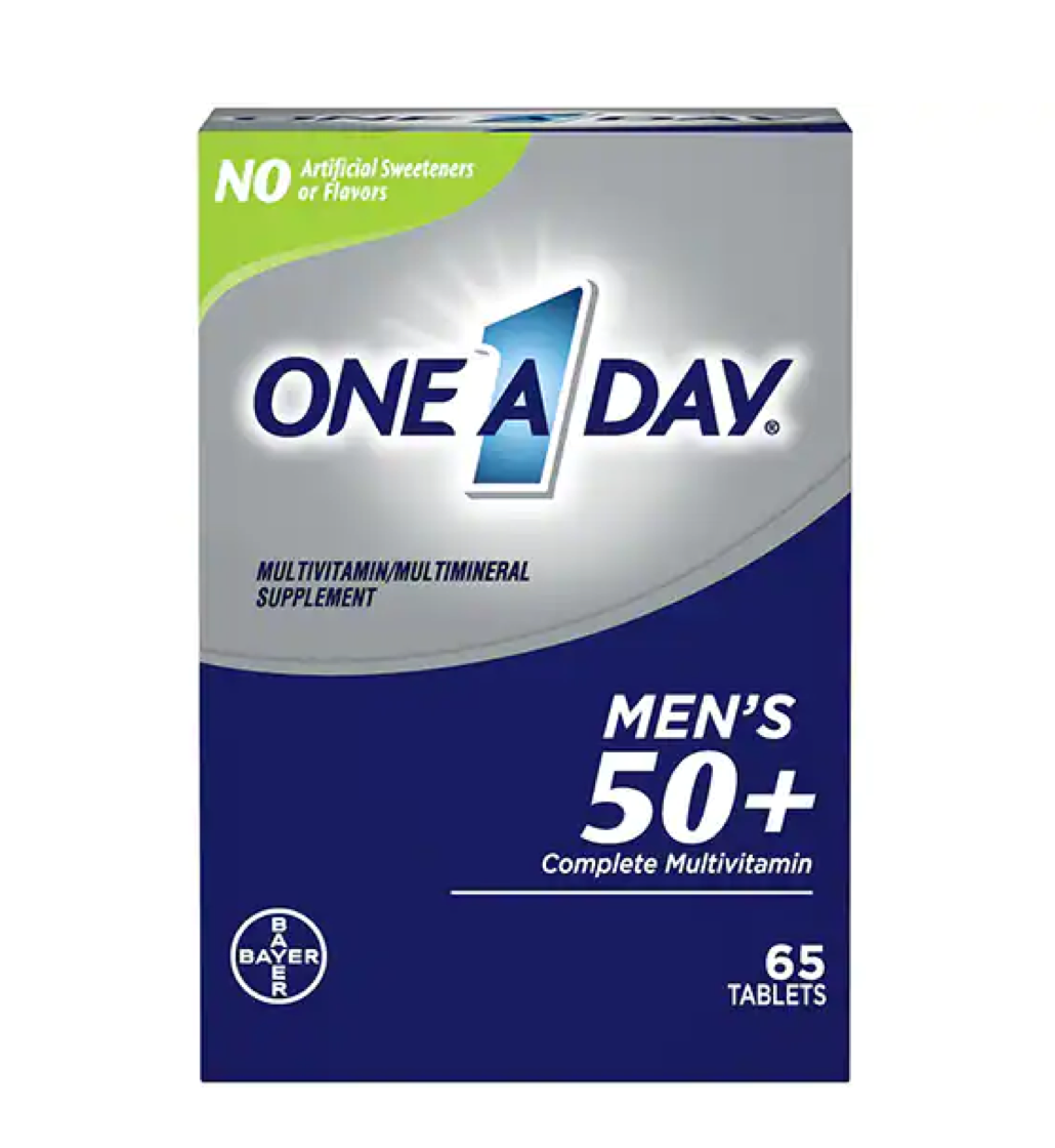 One A Day Men’s 50+ Complete Multivitamin