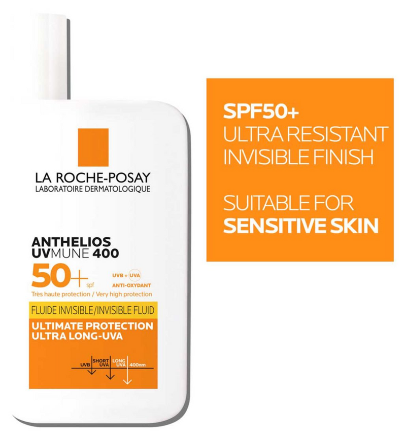 La Roche-Posay Anthelios Invisible Fluid Facial Sunscreen SPF 50+