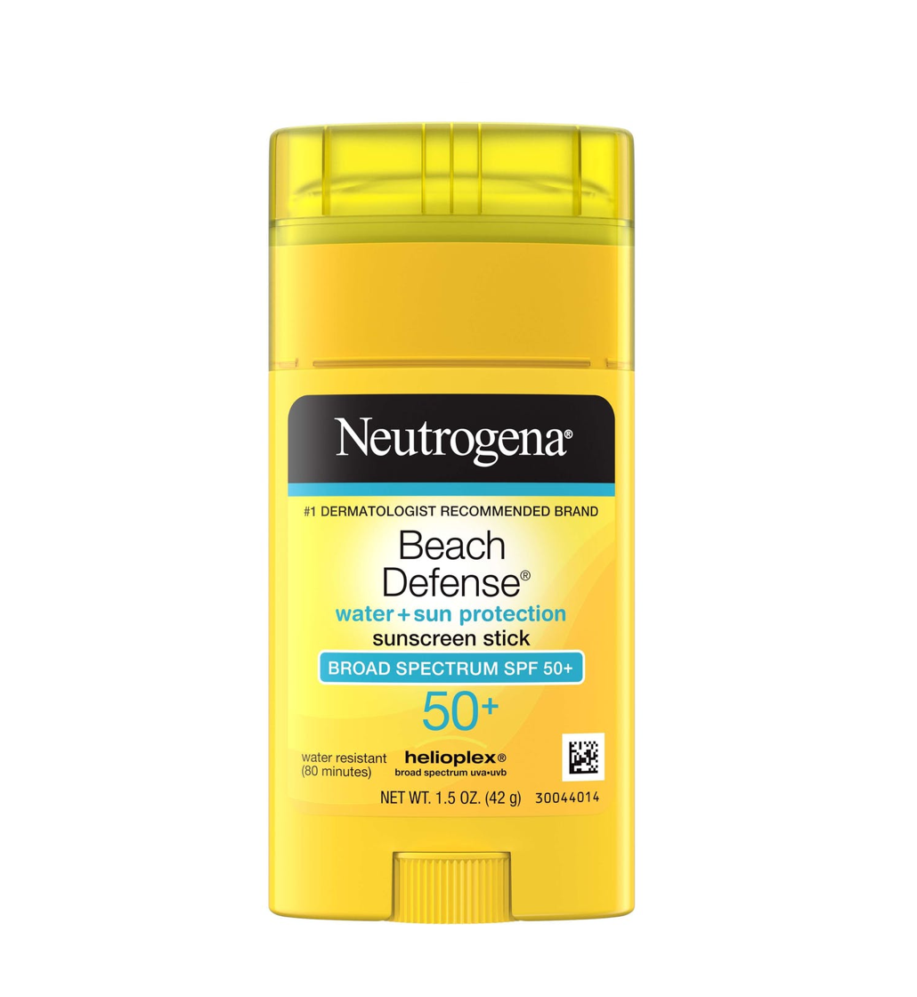 Neutrogena Beach Defense Water + Sun Protection Sunscreen Stick SPF 50+