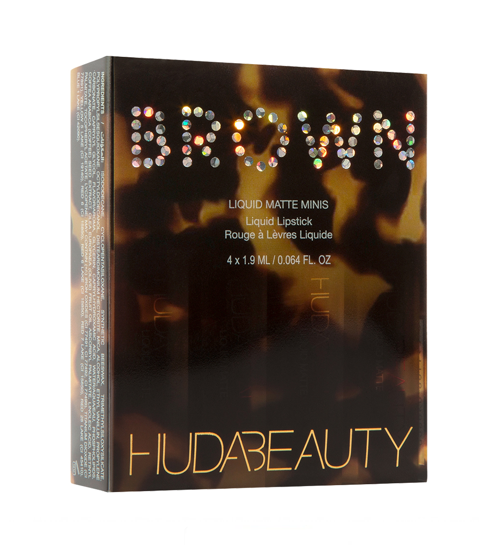 Huda Beauty Brown Obsessions Liquid Matte Minis
