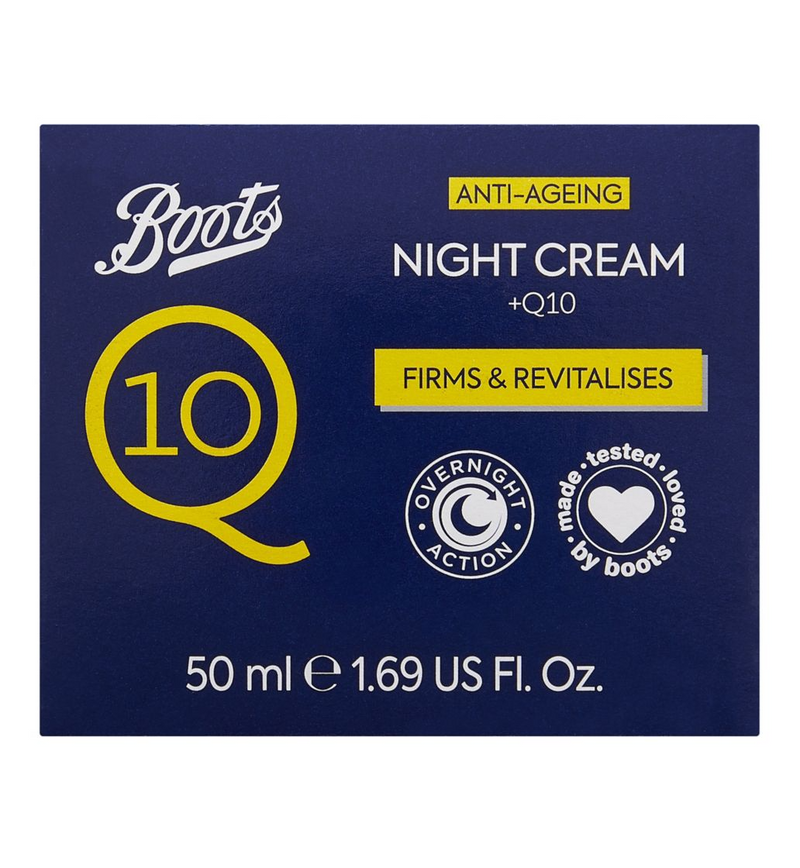 Boots Q10 Anti-Ageing Night Cream