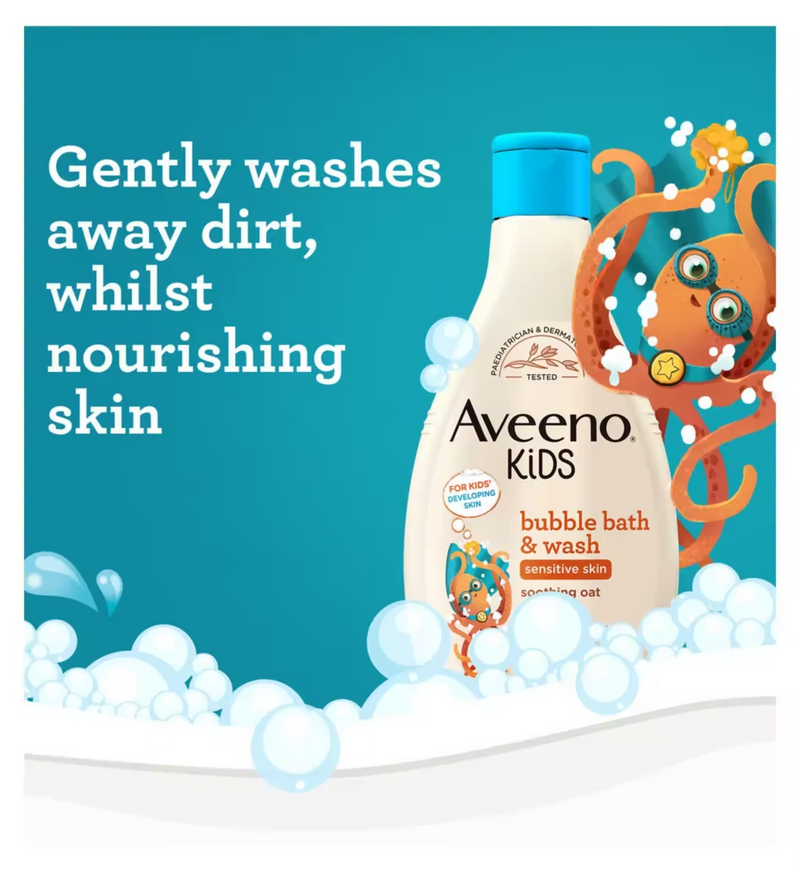 Aveeno Kids Bubble Bath & Wash