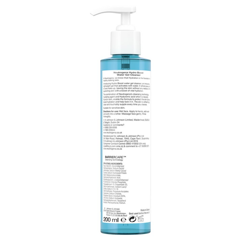 Neutrogena Hydro Boost Water Gel Cleanser