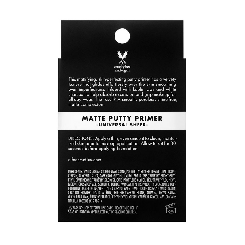 e.l.f. Matte Putty Primer Universal Sheer