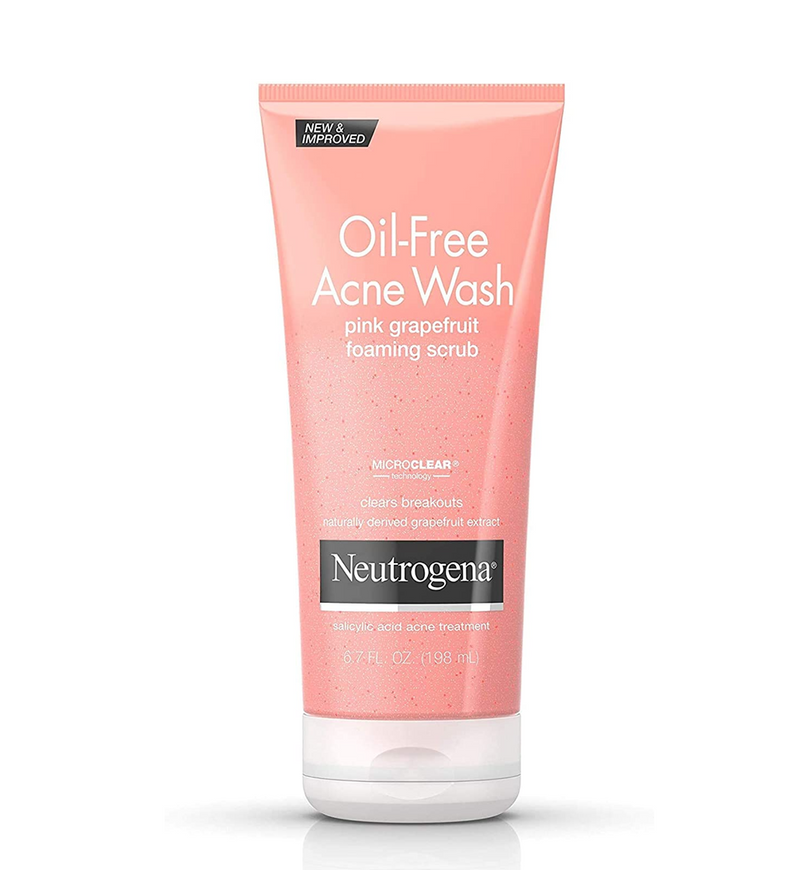 Neutrogena Oil-Free Acne Wash Foaming Scrub - Pink Grapefruit