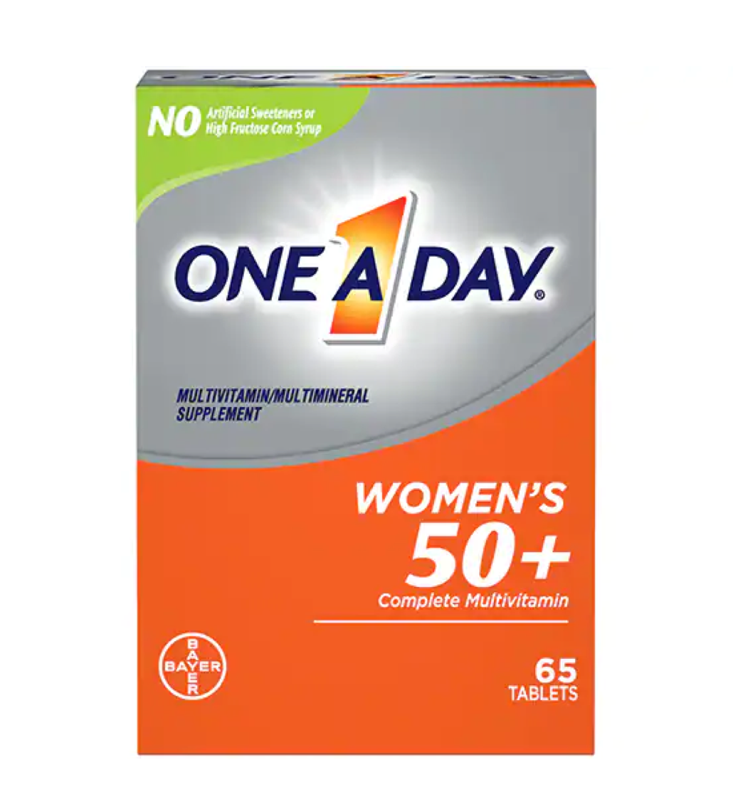 One A Day Women’s 50+ Complete Multivitamin