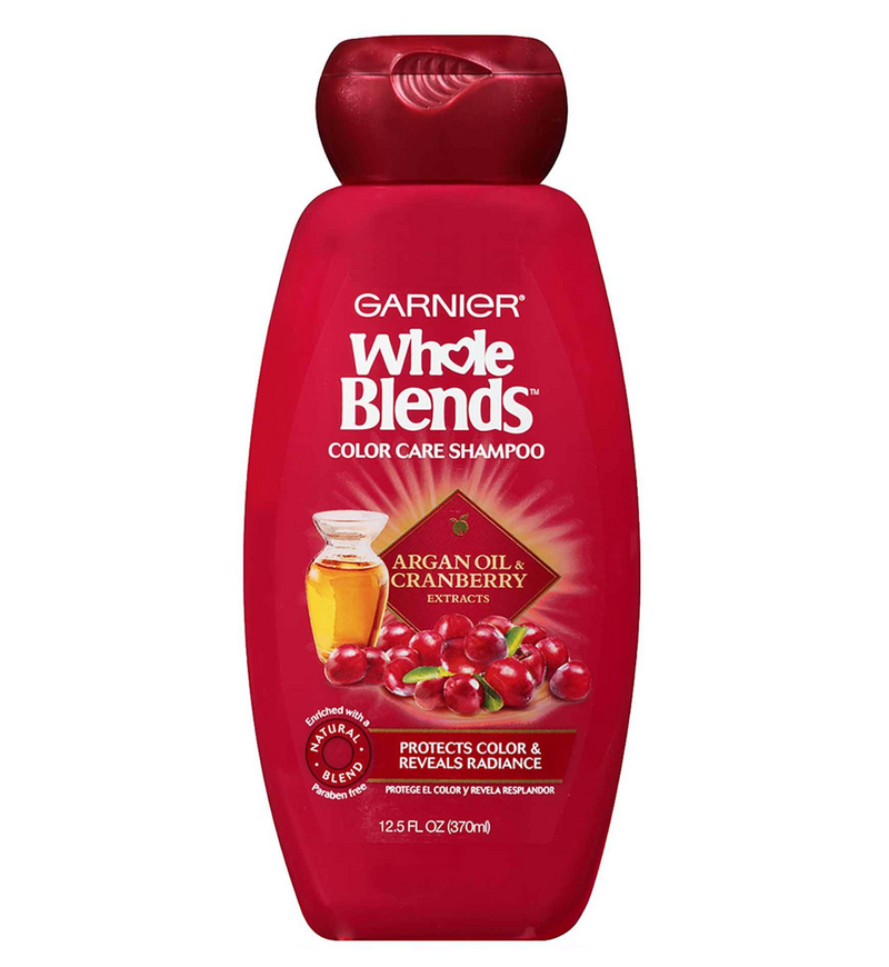 Garnier Whole Blends Color Care Shampoo - Argan Oil & Cranberry