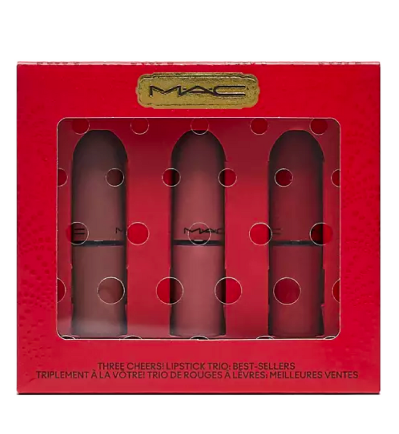 MAC Three Cheers Lipstick Trio Set