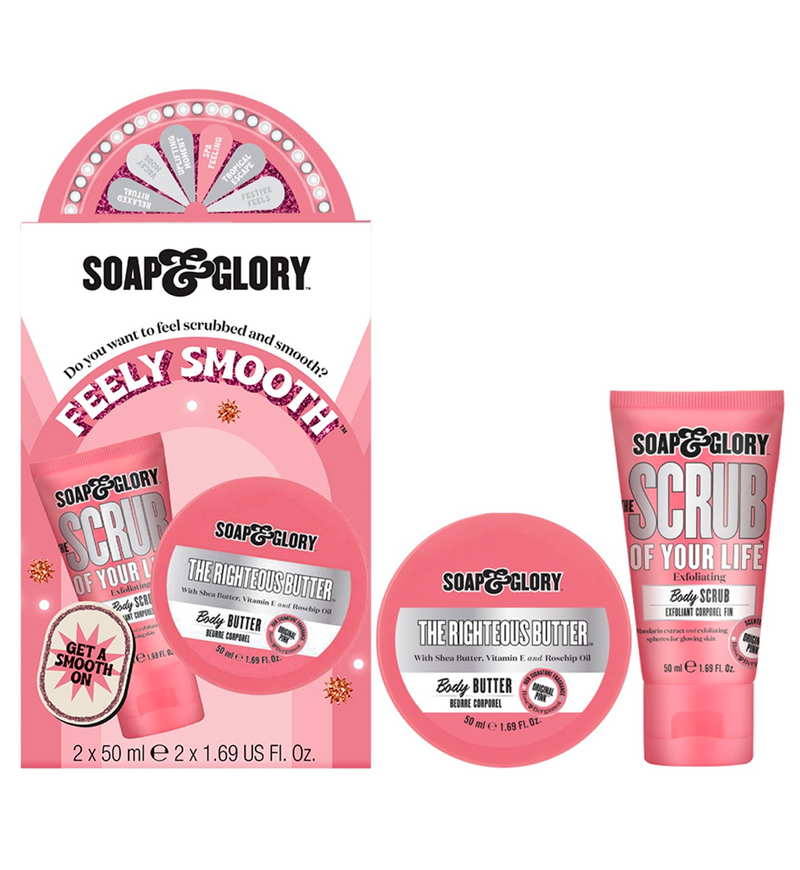 Soap & Glory Feely Smooth Body Duo Gift Set
