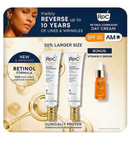 ROC Retinol Correxion® Day Cream with SPF 30 (2 Pack) with bonus Vitamin C Serum