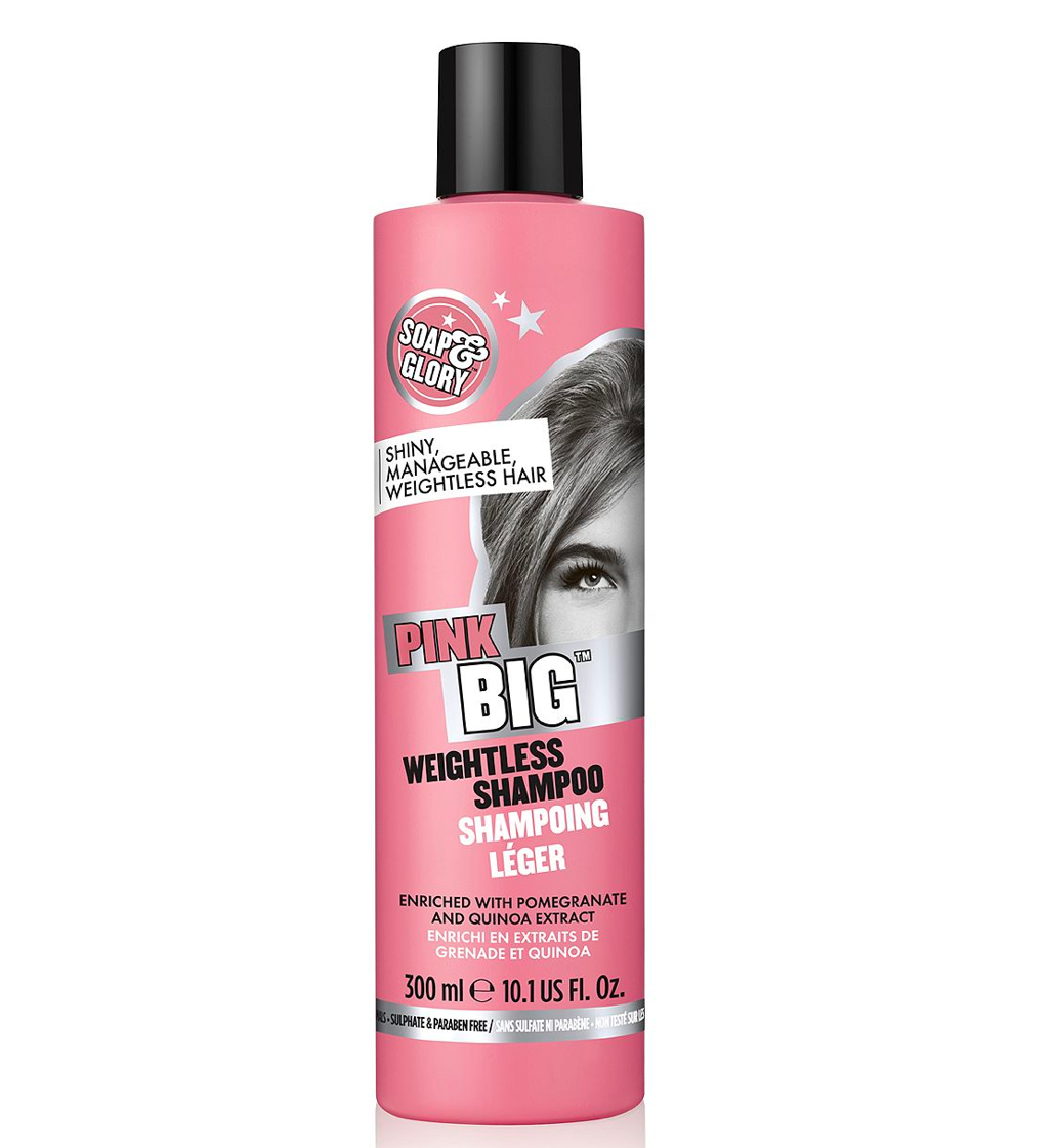Soap & Glory Pink Big Weightless Shampoo