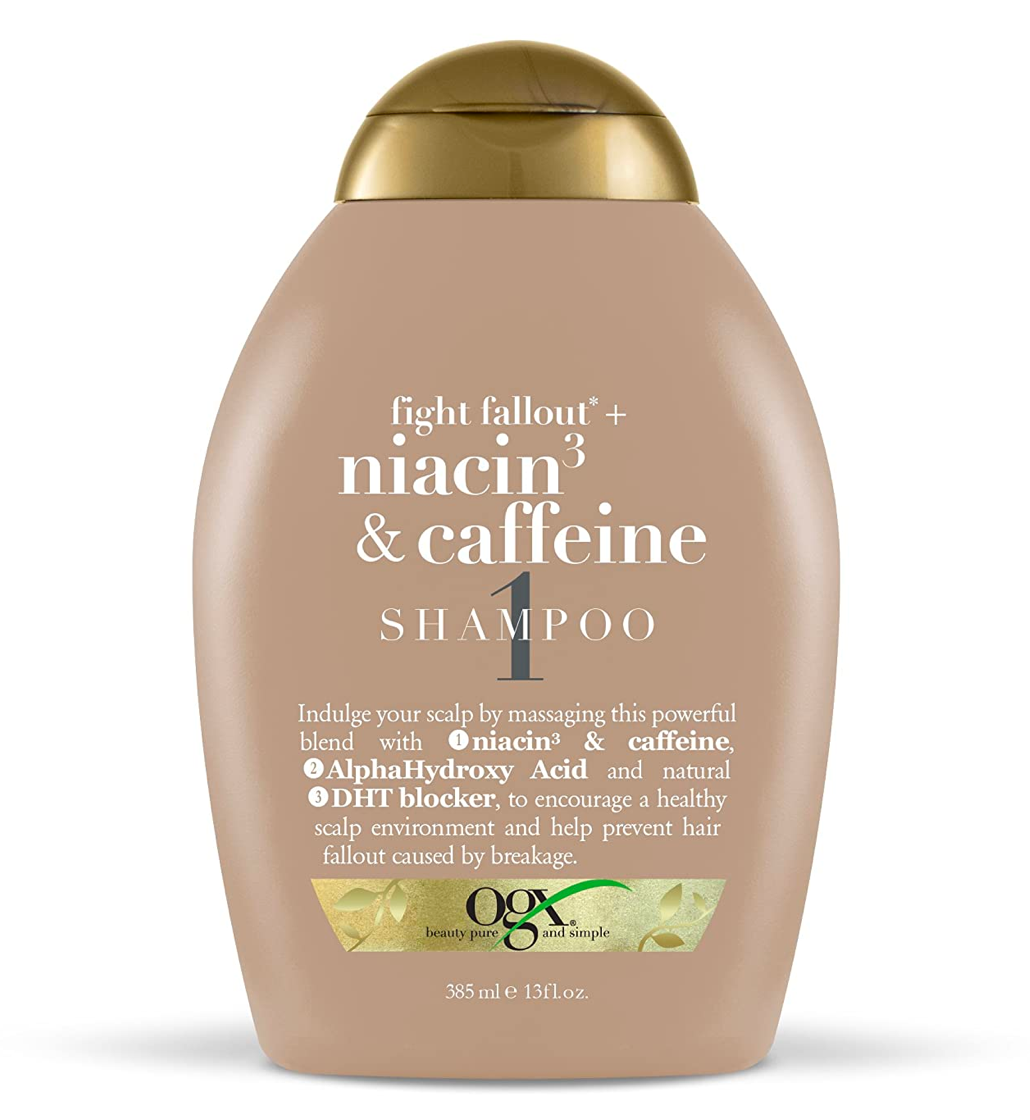 OGX Fight Fallout + Niacin3 & Caffeine Shampoo