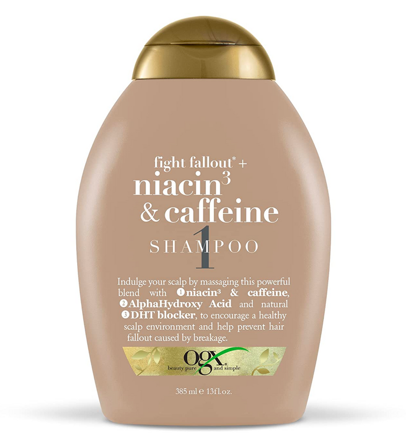 OGX Fight Fallout + Niacin3 & Caffeine Shampoo