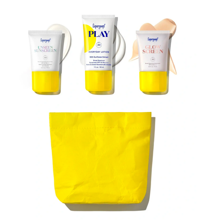 Supergoop SPF Bestsellers Starter Kit