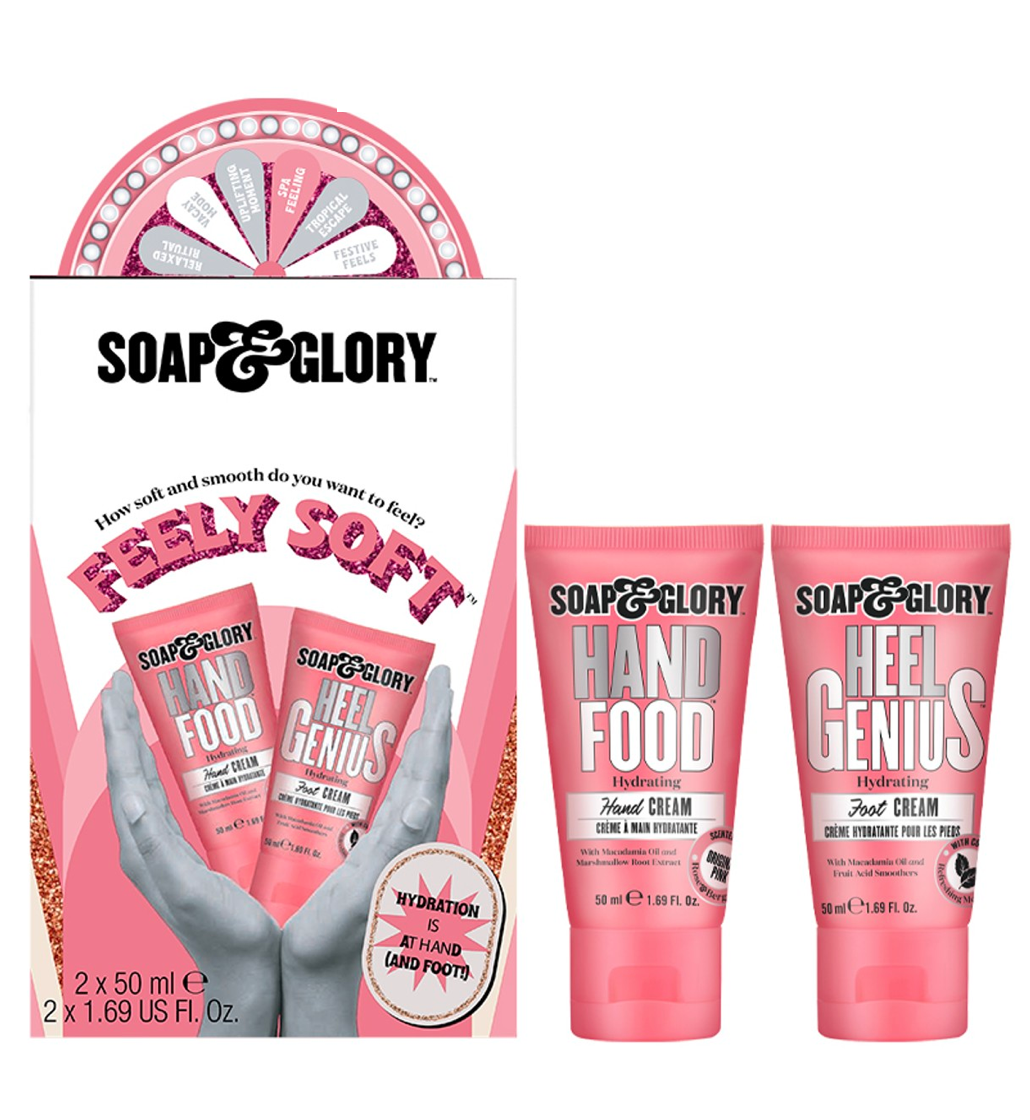 Soap & Glory Feely Soft Hand & Foot Duo Gift Set