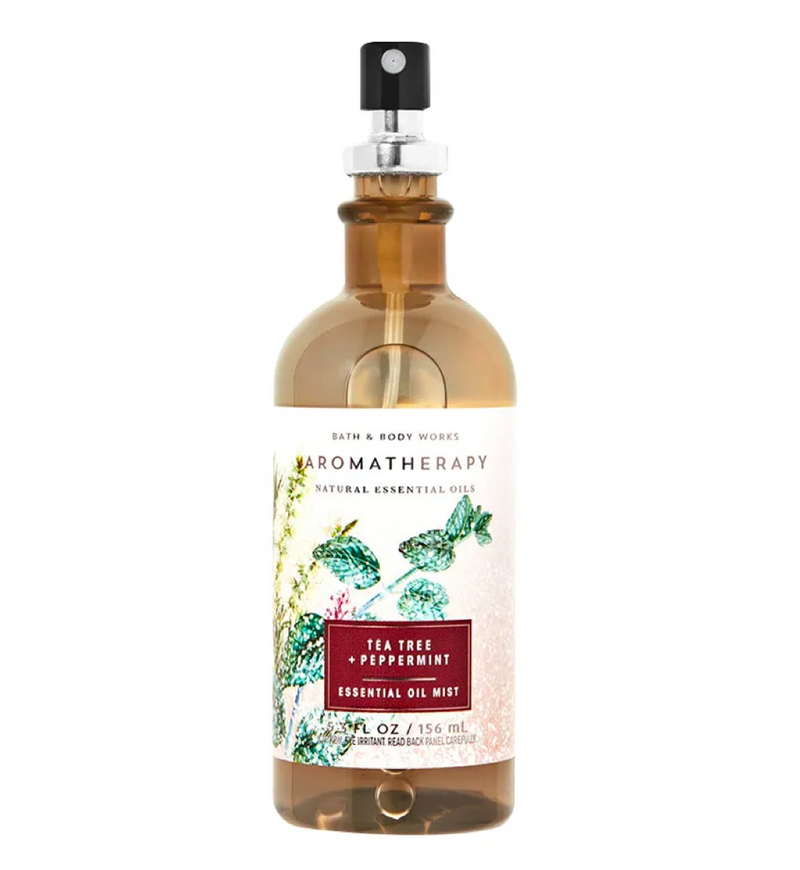 Bath & Body Works Aromatherapy Tea Tree & Peppermint Natural Essential Oil Mist