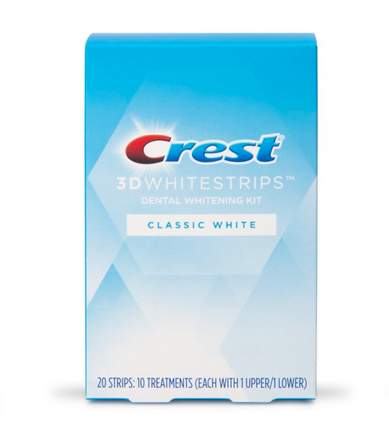 Crest 3D Whitestrips Classic White Teeth Whitening Kit