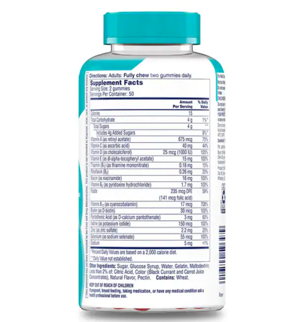 One A Day Multi+ Brain Support