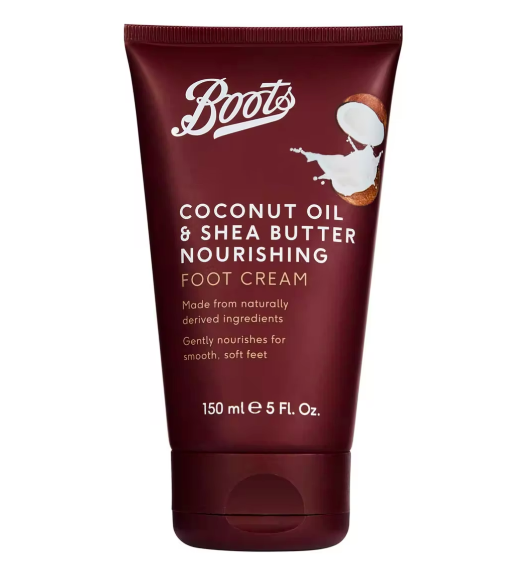 Boots Coconut & Shea Butter Moisturising Foot Cream