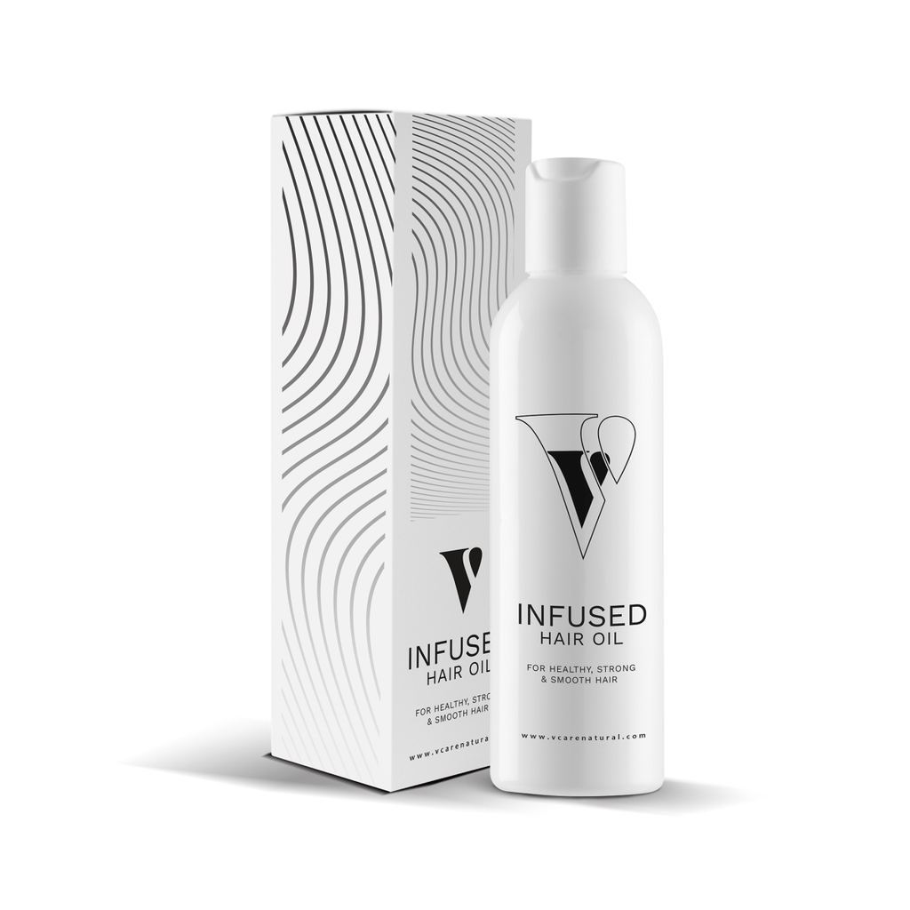 V care top black hair oil