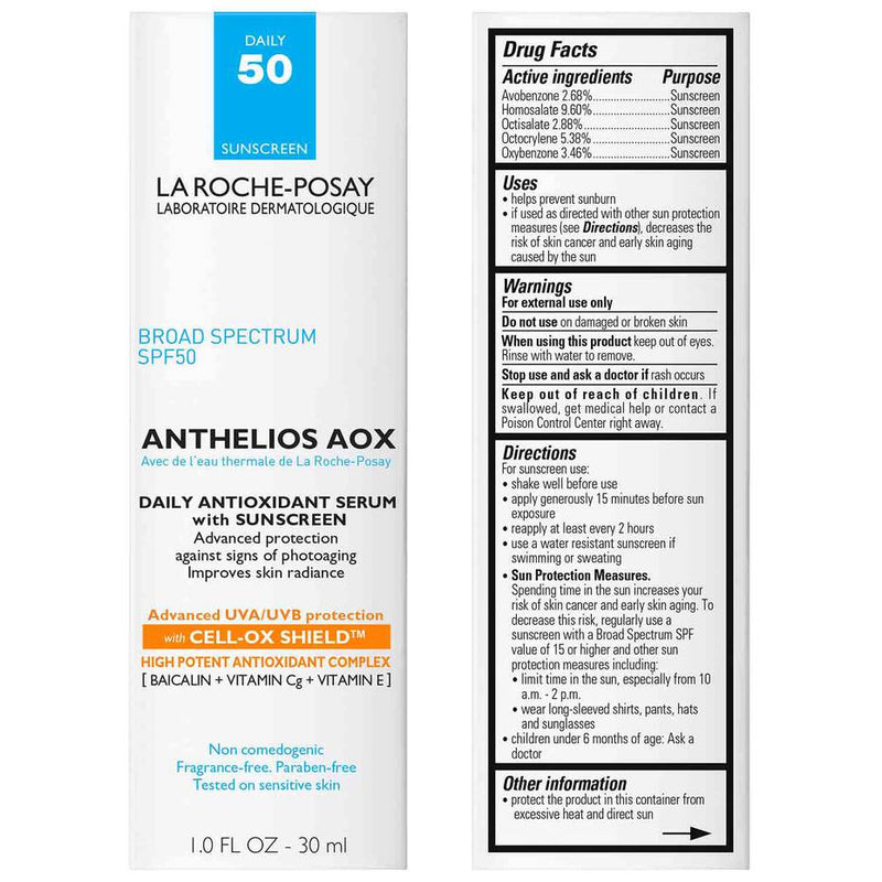 La Roche-Posay Anthelios AOX Antioxidant Serum with SPF 50