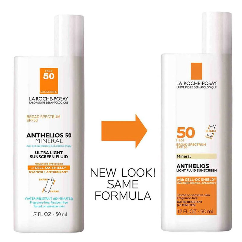 La Roche-Posay Anthelios Light Fluid Mineral Sunscreen SPF 50