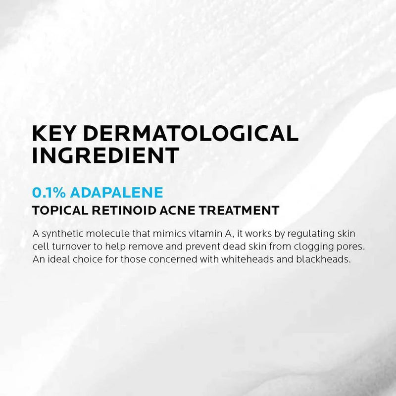 La Roche-Posay Effaclar Adapalene Gel 0.1% Acne Treatment