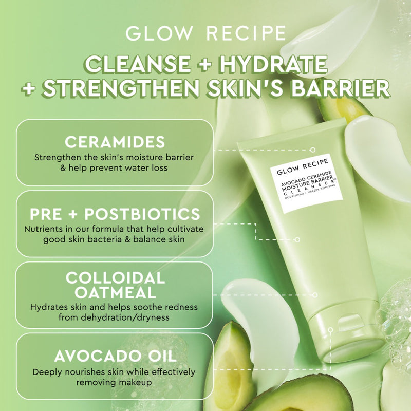 Glow Recipe Avocado Ceramide Moisture Barrier Cleanser